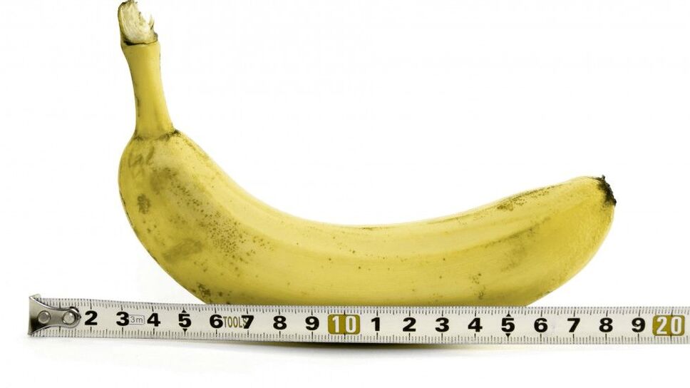 penis size after enlargement with gel using banana example