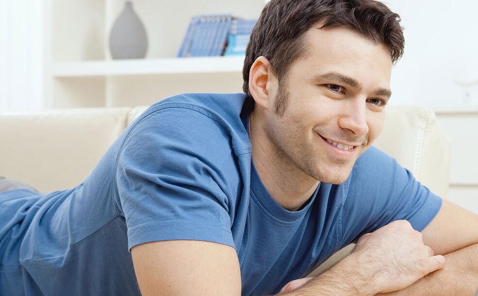 A satisfied man