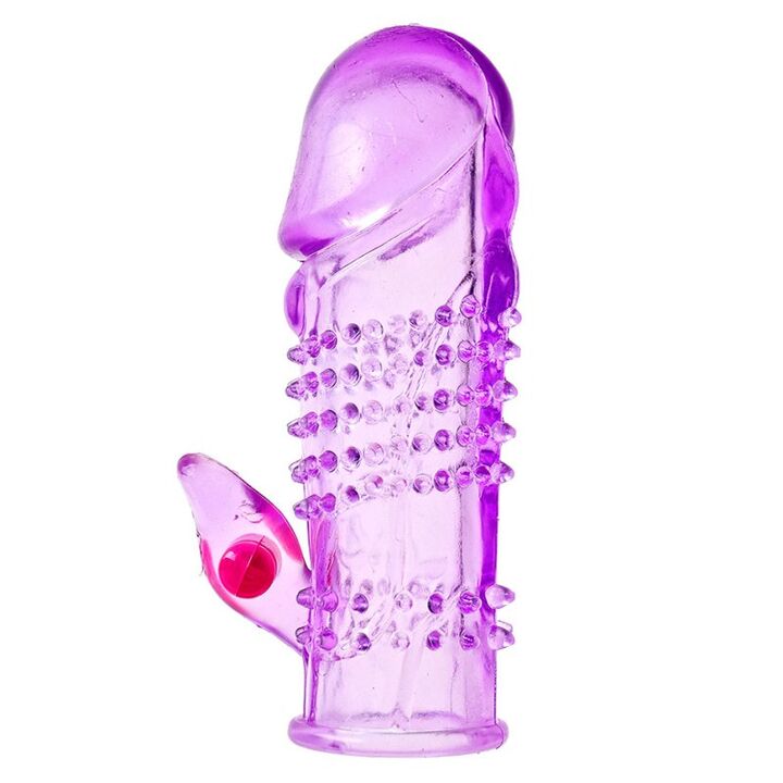 Member nozzle with clitoris stimulation